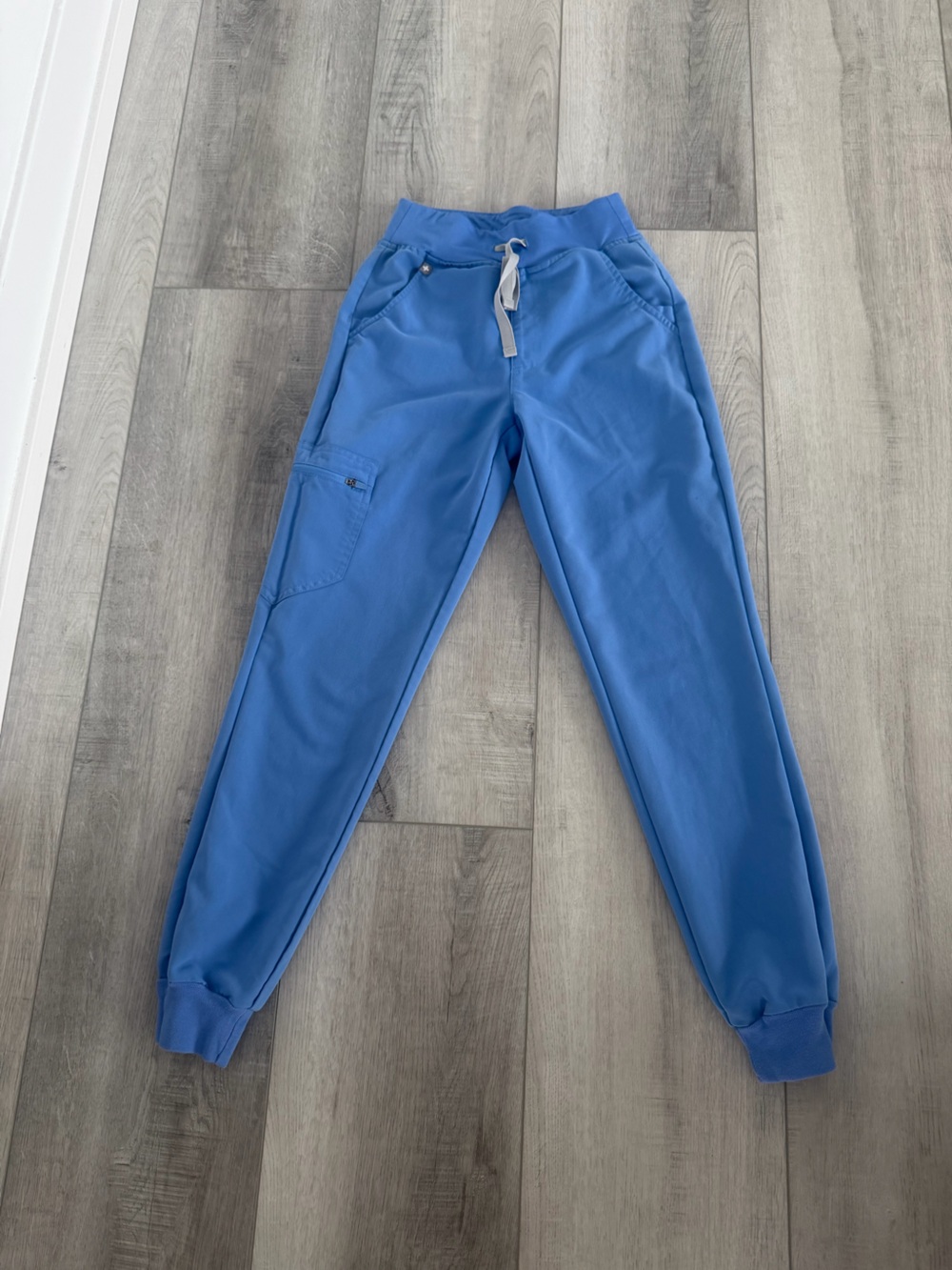 Women’s Figs Zamora High-Rise Joggers in Ceil Blue - Size XXS